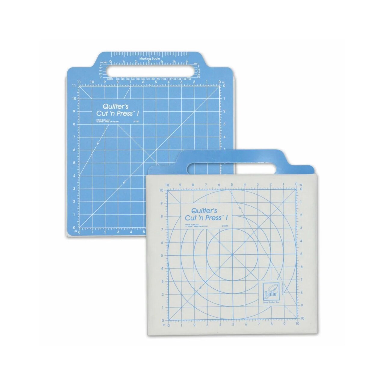 June Tailor Cut 'n Press I – 11" x 11" Cutting Mat & Pressing Surface for Quilting and Sewing